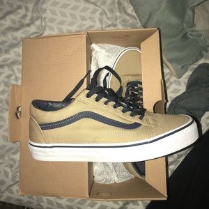 Khaki Vans BRAND NEW